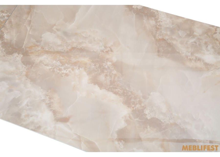 Обідній розкладний стіл Edmund Agate Glossy