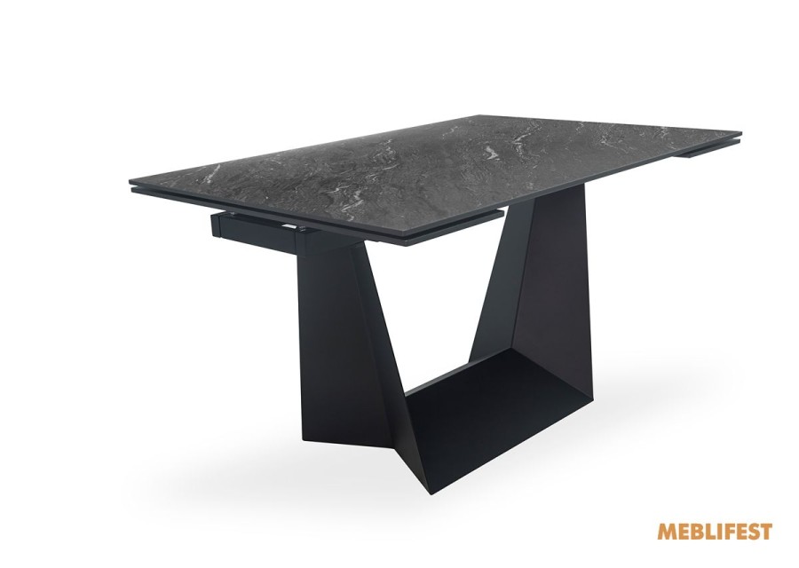 Обідній розкладний стіл Edmund Dark Jade Matt