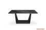 Обідній розкладний стіл Edmund Marquina Black Matt