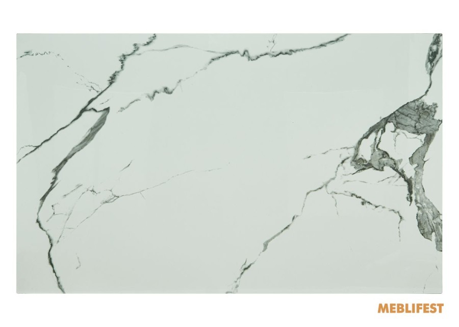 Обідній розкладний стіл Edmund Polar White Glossy