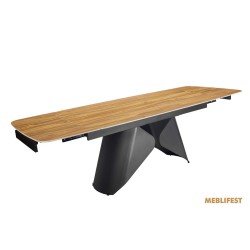 Обідній розкладний стіл Hamilton Teak Wood Matt