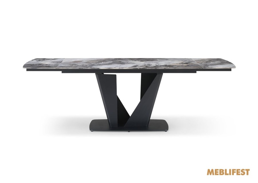 Обідній розкладний стіл Lamberg Versal Glossy