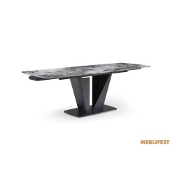 Обідній розкладний стіл Lamberg Versal Glossy