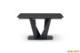 Обідній розкладний стіл Lamberg Shks Black Matt