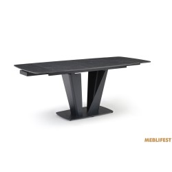 Обідній розкладний стіл Lamberg Shks Black Matt