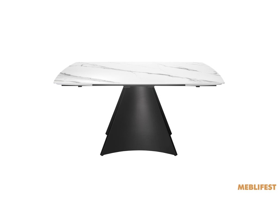 Обідній розкладний стіл Norman Snow White Matt
