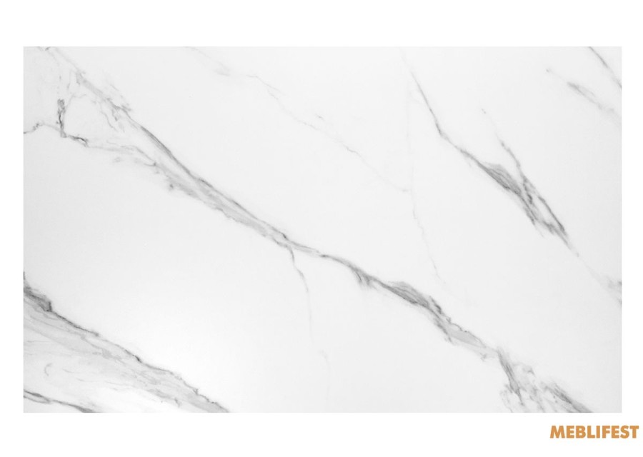 Обідній розкладний стіл Norman Snow White Matt