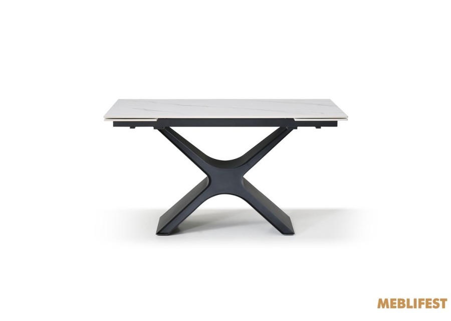 Обідній розкладний стіл Ragnar Snow White Matt