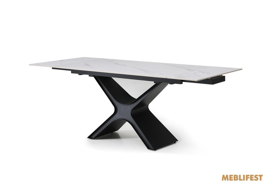 Обідній розкладний стіл Ragnar Snow White Matt