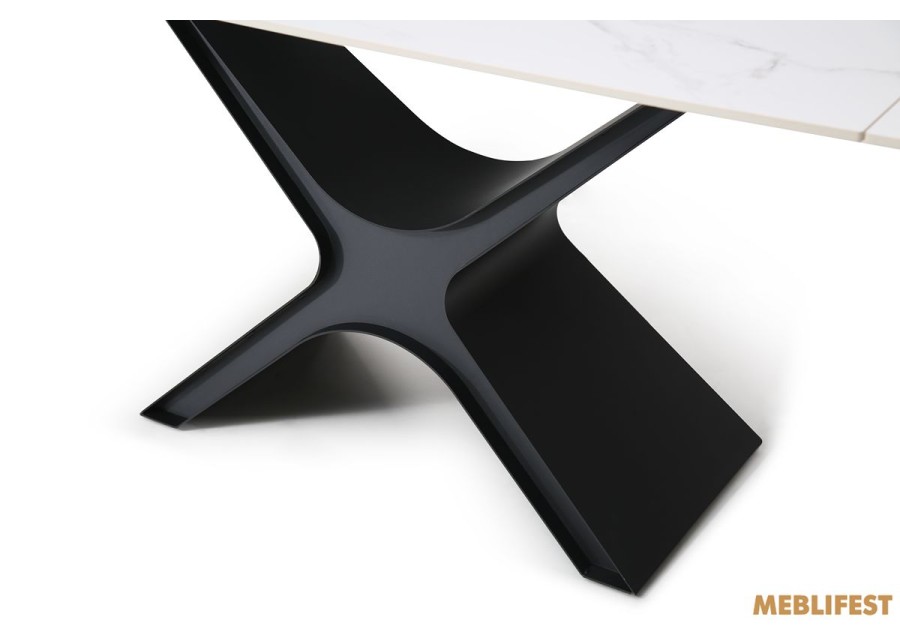 Обідній розкладний стіл Ragnar Snow White Matt