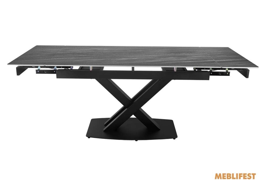 Обідній розкладний стіл Robert AU Grey Matt