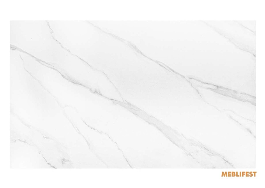 Обідній розкладний стіл Robert Snow White Matt