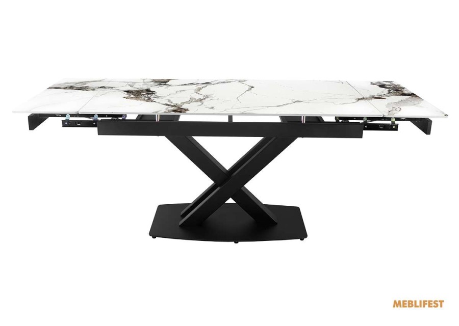 Обідній розкладний стіл Robert PP White Glossy