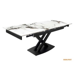 Обідній розкладний стіл Robert PP White Glossy