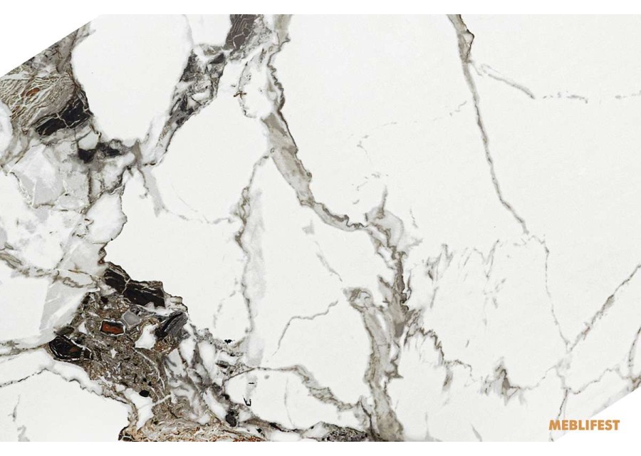 Обідній розкладний стіл Robert PP White Glossy