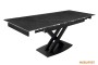 Обідній розкладний стіл Robert Shks Black Matt
