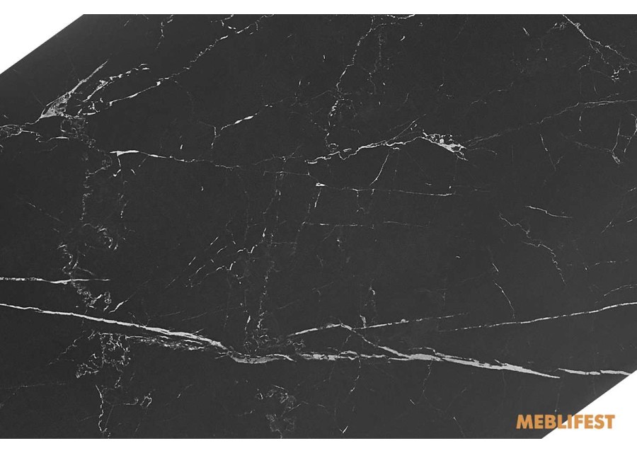 Обідній розкладний стіл Robert Shks Black Matt