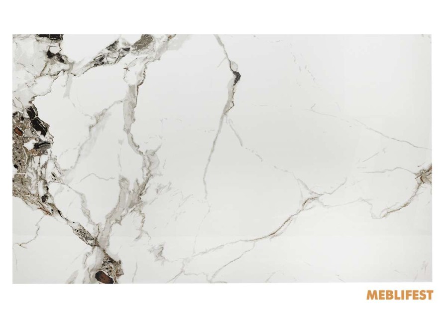 Обідній розкладний стіл Roland PP White Glossy