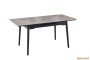 Обідній розкладний стіл Torino Italy Grey Glossy 