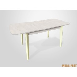 Стіл обідній Честер Ваніль /Шовковий камінь