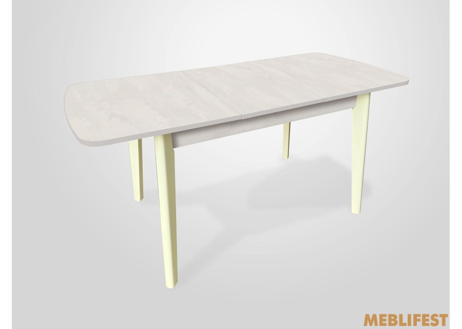 Стіл обідній Честер Ваніль /Шовковий камінь