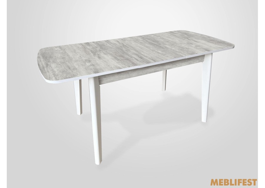 Стіл обідній Честер Білий/Урбан лайт