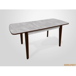 Стіл обідній Честер Венге/Бетонний камінь