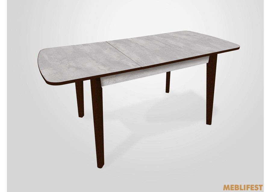 Стіл обідній Честер Венге/Бетонний камінь