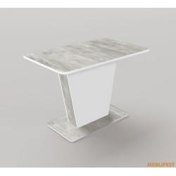 Обідній розкладний стіл Атлант Урбан лайт/білий