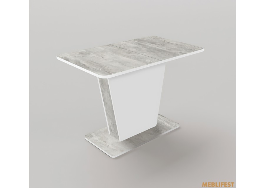 Обідній розкладний стіл Атлант Урбан лайт/білий