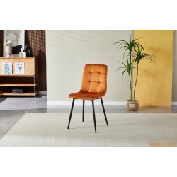 Стілець обідній Fly FS-1 Orange-24 (помаранчевий)