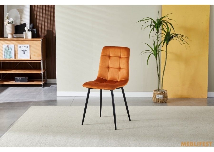 Стілець обідній Fly FS-1 Orange-24 (помаранчевий)