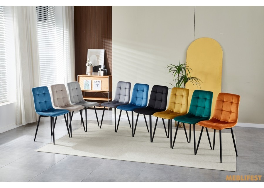 Стілець обідній Fly FS-1 Dark Yellow-64 (темно-жовтий)