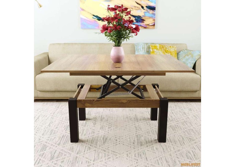 Стіл-трансформер Флай Бароко Бурштиновий