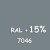 RAL 7046   +15% 