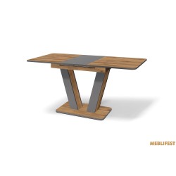 Обідній стіл Крафт Дуб апалачі/антрацит