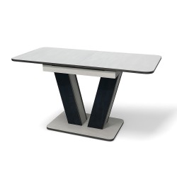 Обідній стіл Крафт Бетонний камінь/вугільний камінь