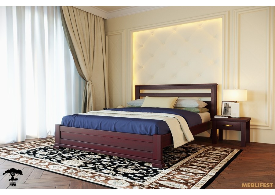 Дерев'яне ліжко Лорд з підйомним механізмом (тест)