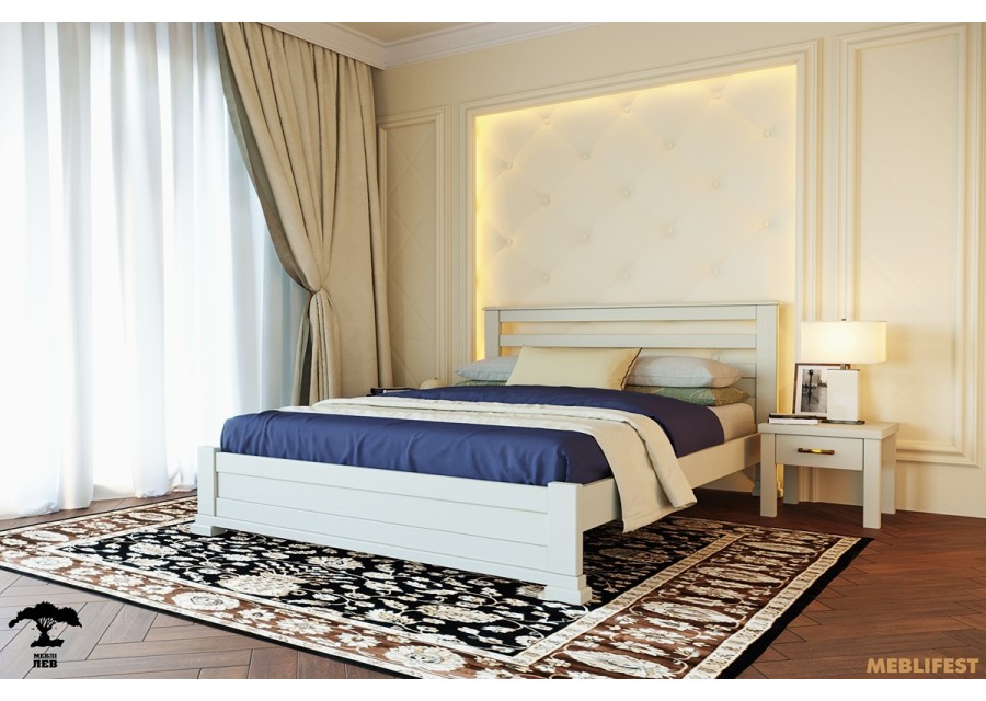 Дерев'яне ліжко Лорд з підйомним механізмом (тест)