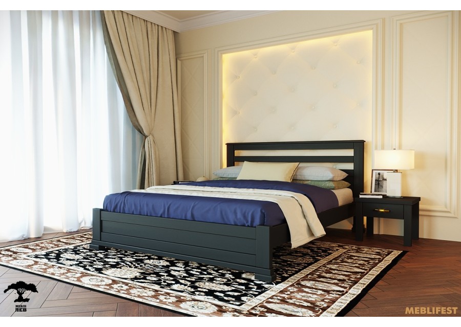 Дерев'яне ліжко Лорд з підйомним механізмом (тест)