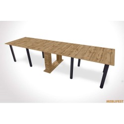 Розкладний обідній стіл-книга Лонг Дуб Аппалачі