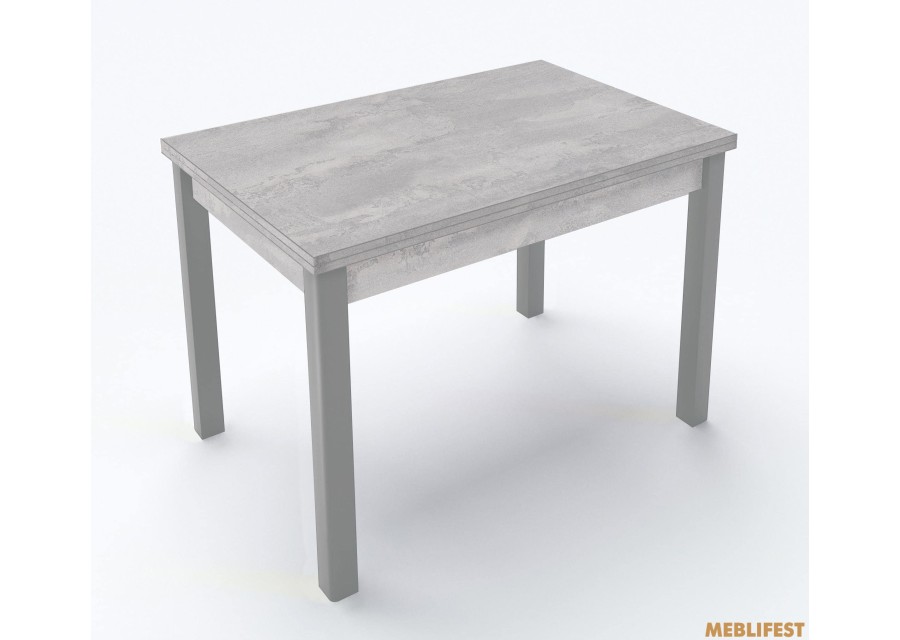 Стіл обідній Марсель Бетонний камінь/ сірий