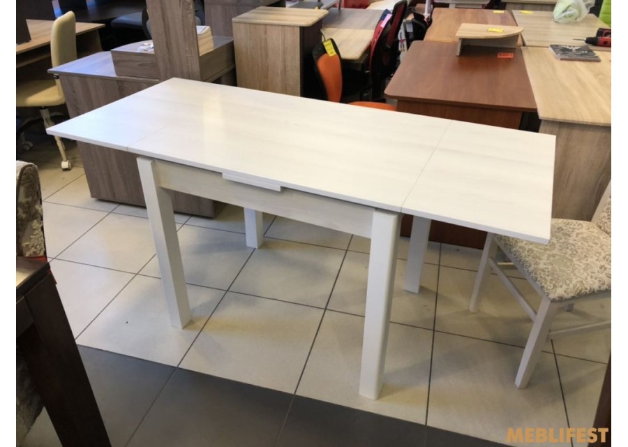 Стіл обідній Марсель Білий 