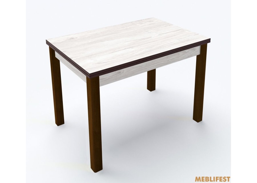 Стіл обідній Марсель Аляска Структурна/ горіх