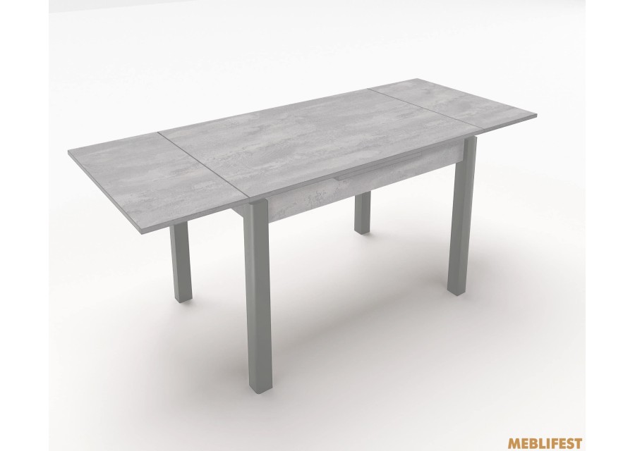 Стіл обідній Марсель Бетонний камінь/ сірий