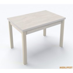 Стіл обідній Марсель Шовковий камінь/ ваніль