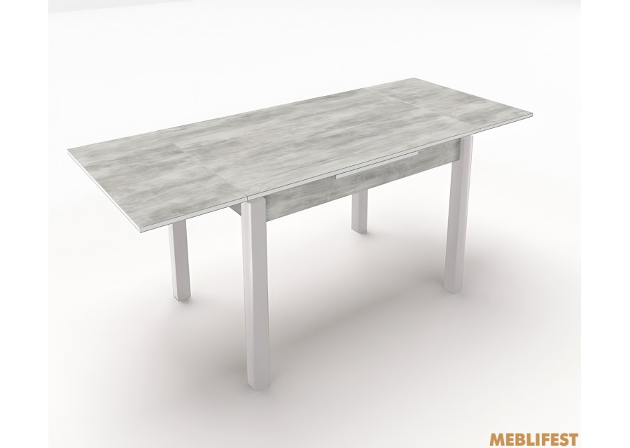 Стіл обідній Марсель Білий / Урбан лайт