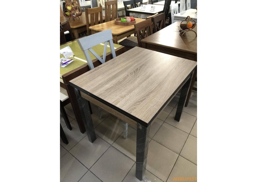 Стіл обідній Марсель Білий / Урбан лайт