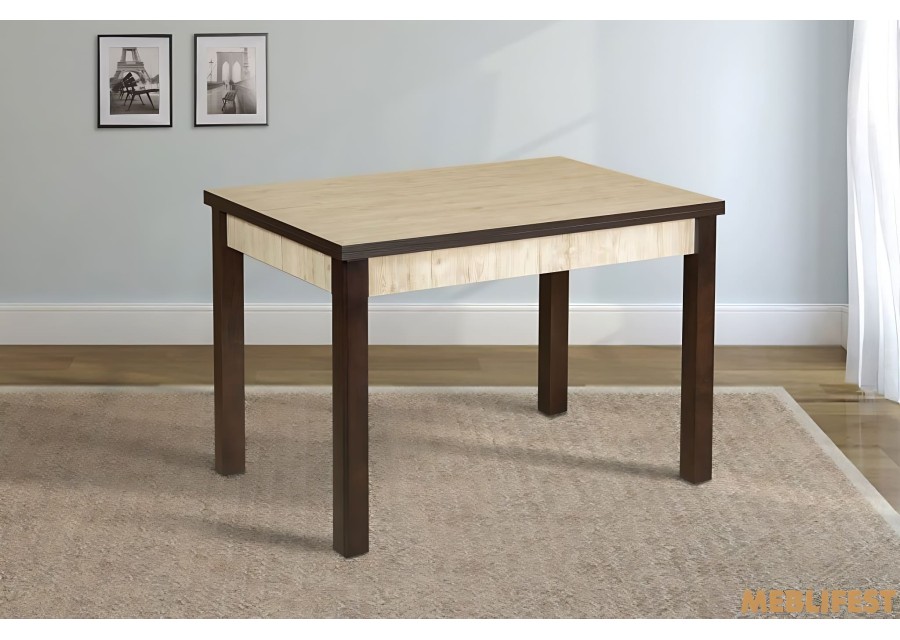 Стіл обідній Марсель Дуб Шервуд/ горіх