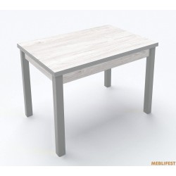 Стіл обідній Марсель Сірий / Аляска структурна